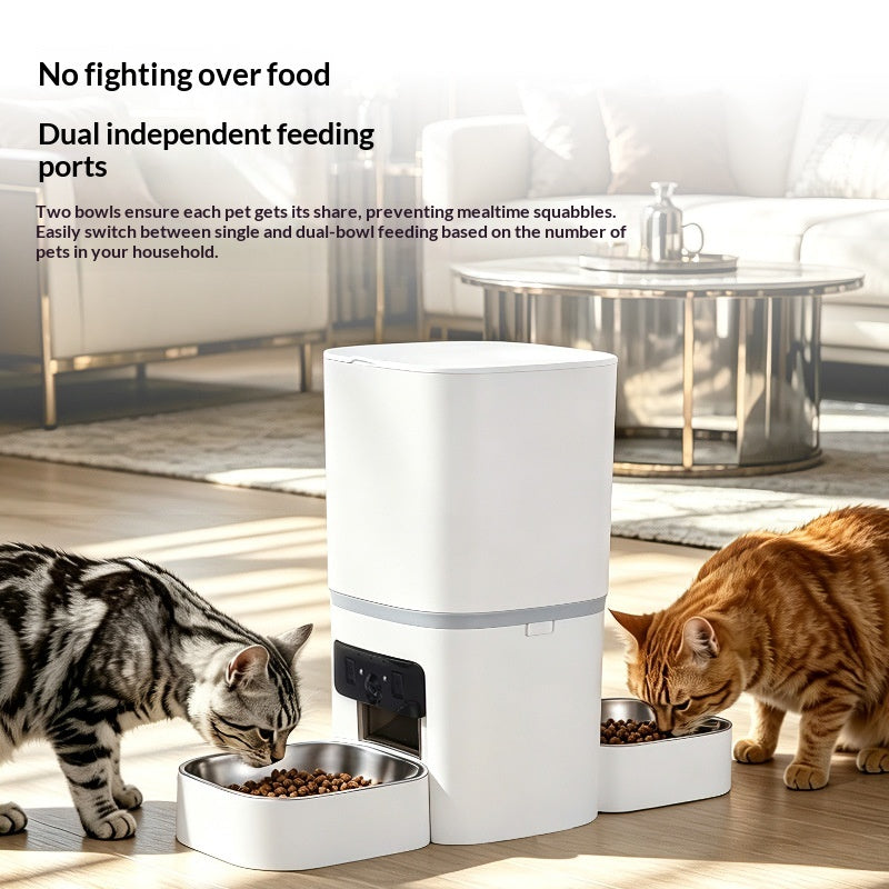 Comedero Automático Inteligente con Cámara para Perros y Gatos